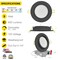 Nuwatt 4" Black Gimbal LED Recessed Lighting for Sloped Ceiling 2700K-5000K 5CCT Canless Lights, PK12 NW-P-ADJDL-4-9W-5CT-BLK-12P - alternate 6